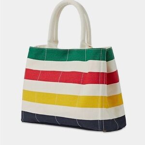 Large Striped HBC Tote Bag